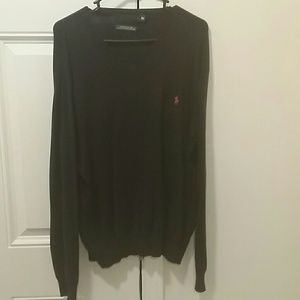 Navy Blue Polo Sweater